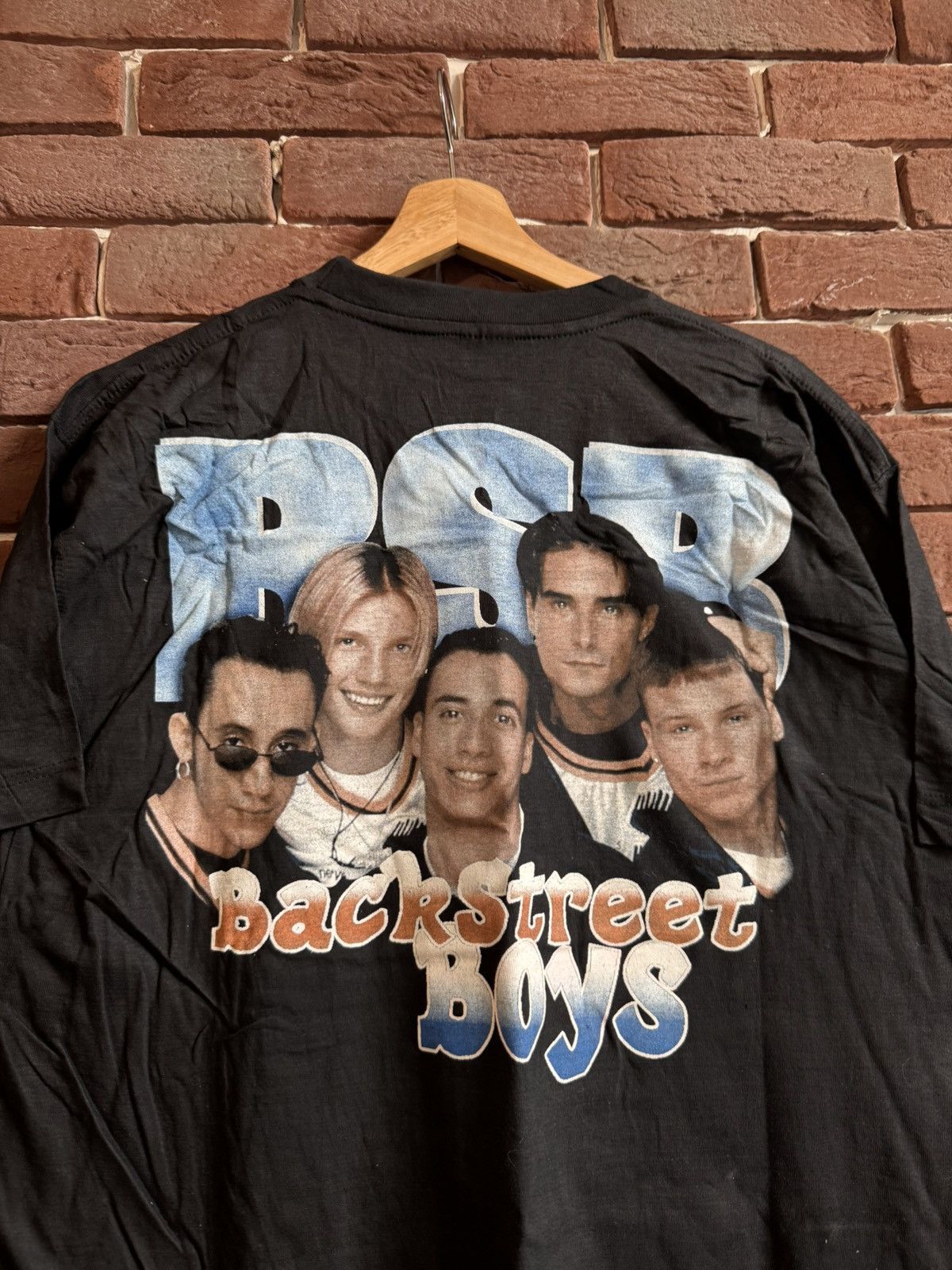 Band Tees Nick Backstreet Boys 90s Vintage Tshirt Empire Bootleg Large Size US L / EU 52-54 / 3 - 4 Thumbnail