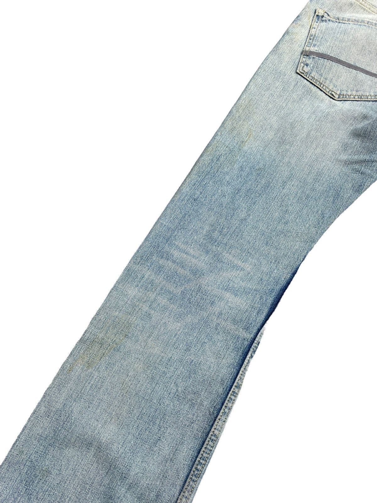 FCUK FCUK Faded & Distresed Denim Size US 33 - 11 Thumbnail