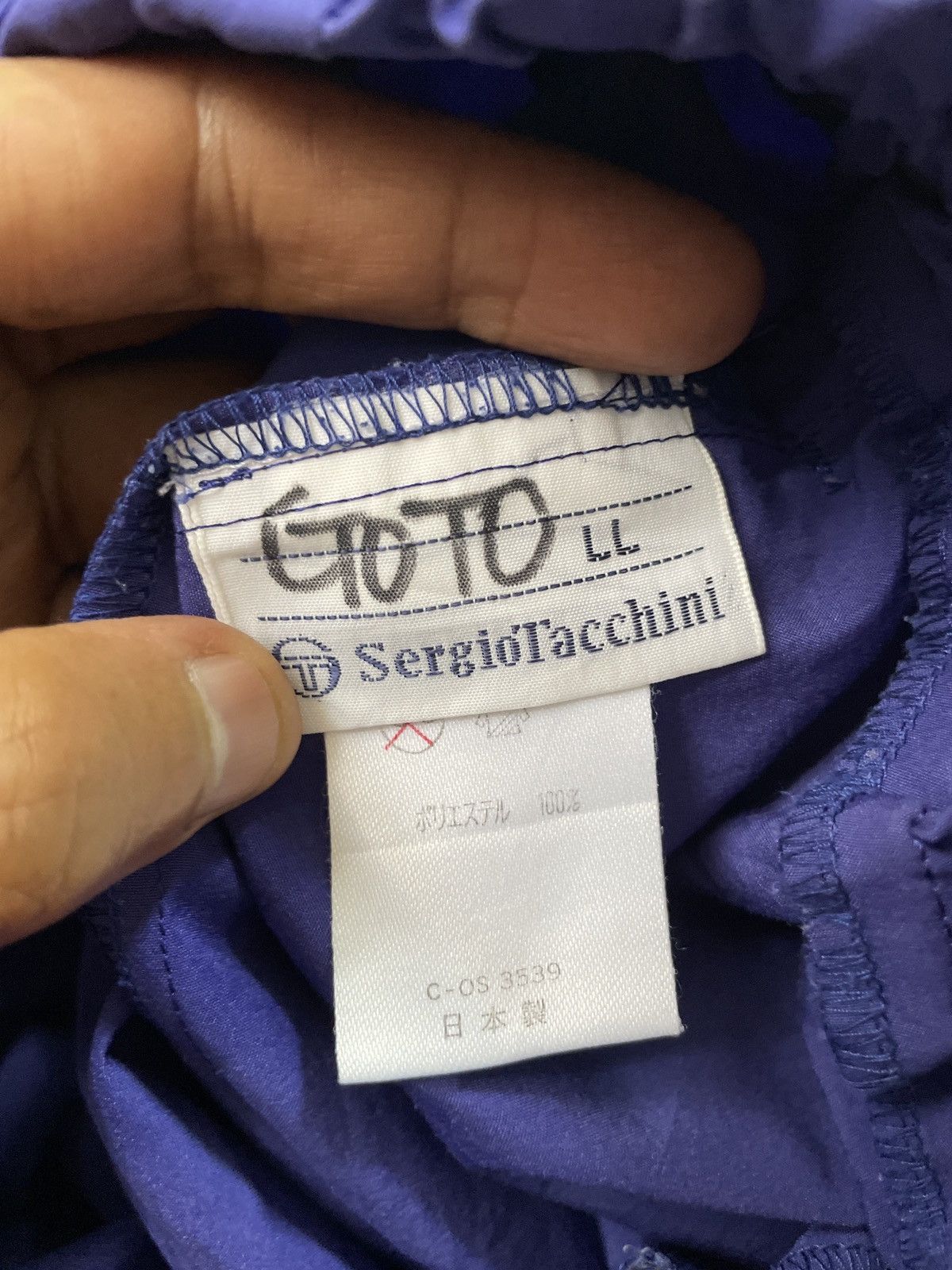 Sergio Tacchini Vintage SERGIO TACCHINI Track Pants Purple Japan Size US 31 - 6 Thumbnail