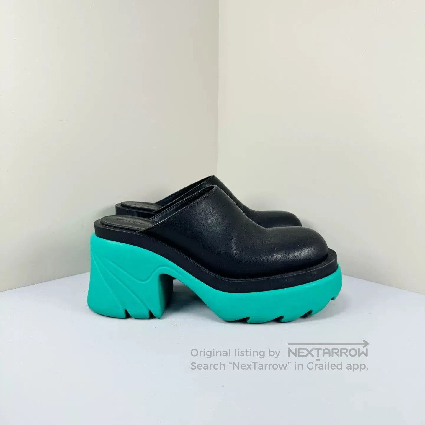 Bottega Veneta Bottega Veneta Platform Heel Mules. Size US 4 / IT 34 - 4 Thumbnail