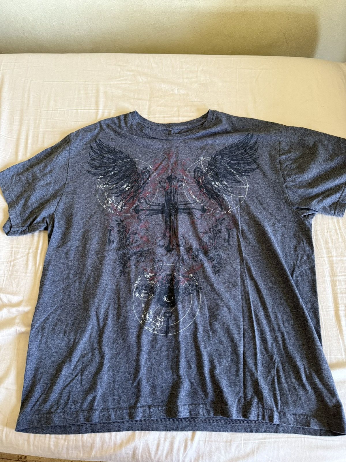 Other grey gothic t shirt Size US XL / EU 56 / 4 - 2 Thumbnail