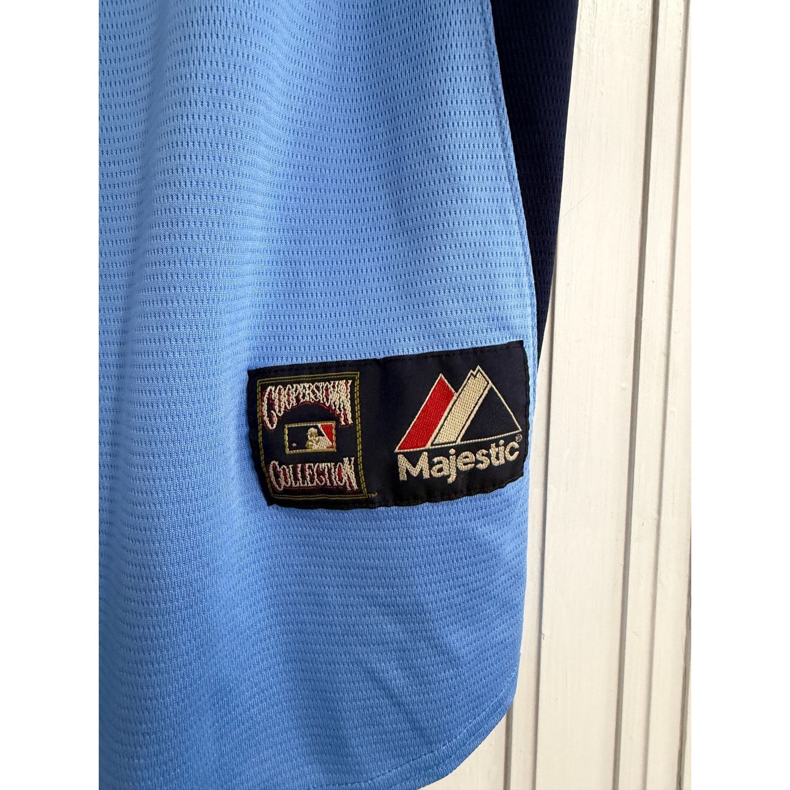 Majestic Minnesota Twins Powder Blue Cooperstown Collection Jersey Size US XL / EU 56 / 4 - 4 Thumbnail