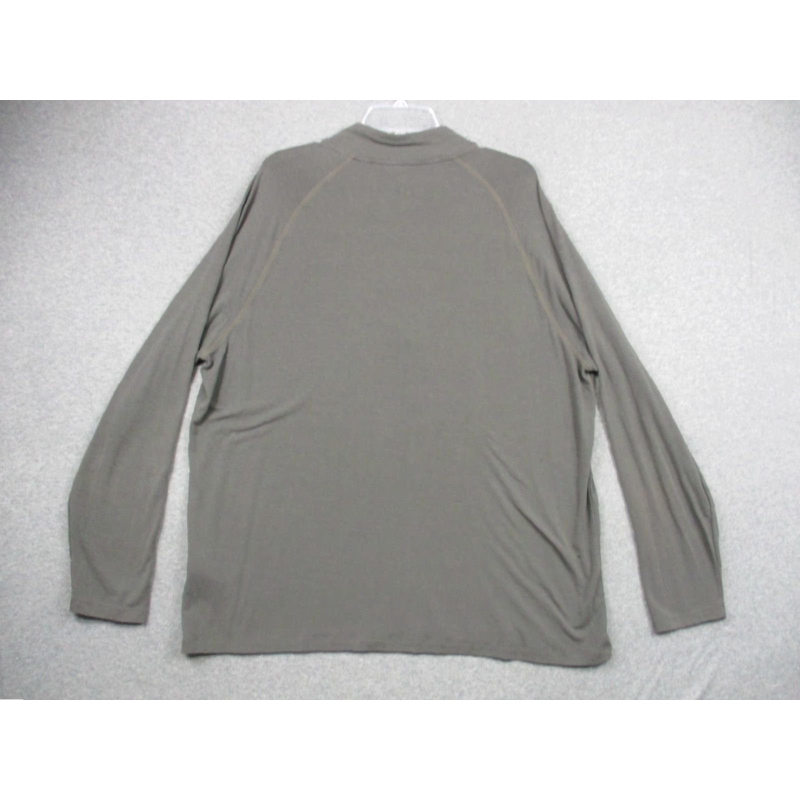 Vintage Free Fly 1/4 Zip Pullover Men XXL Gray Performance Bamboo Stretch Shirt Size US XXL / EU 58 / 5 - 6 Thumbnail
