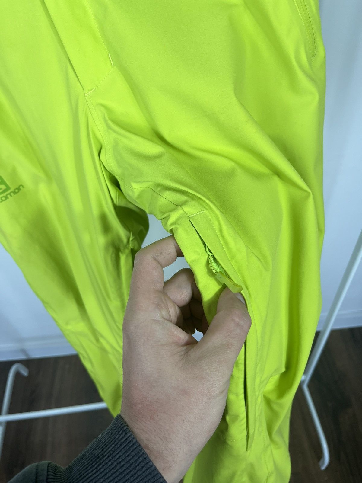 Salomon Salomon Ski Pants Yellow Snow Outdoor S AdvancedSkin Dry Size US 30 / EU 46 - 10 Thumbnail
