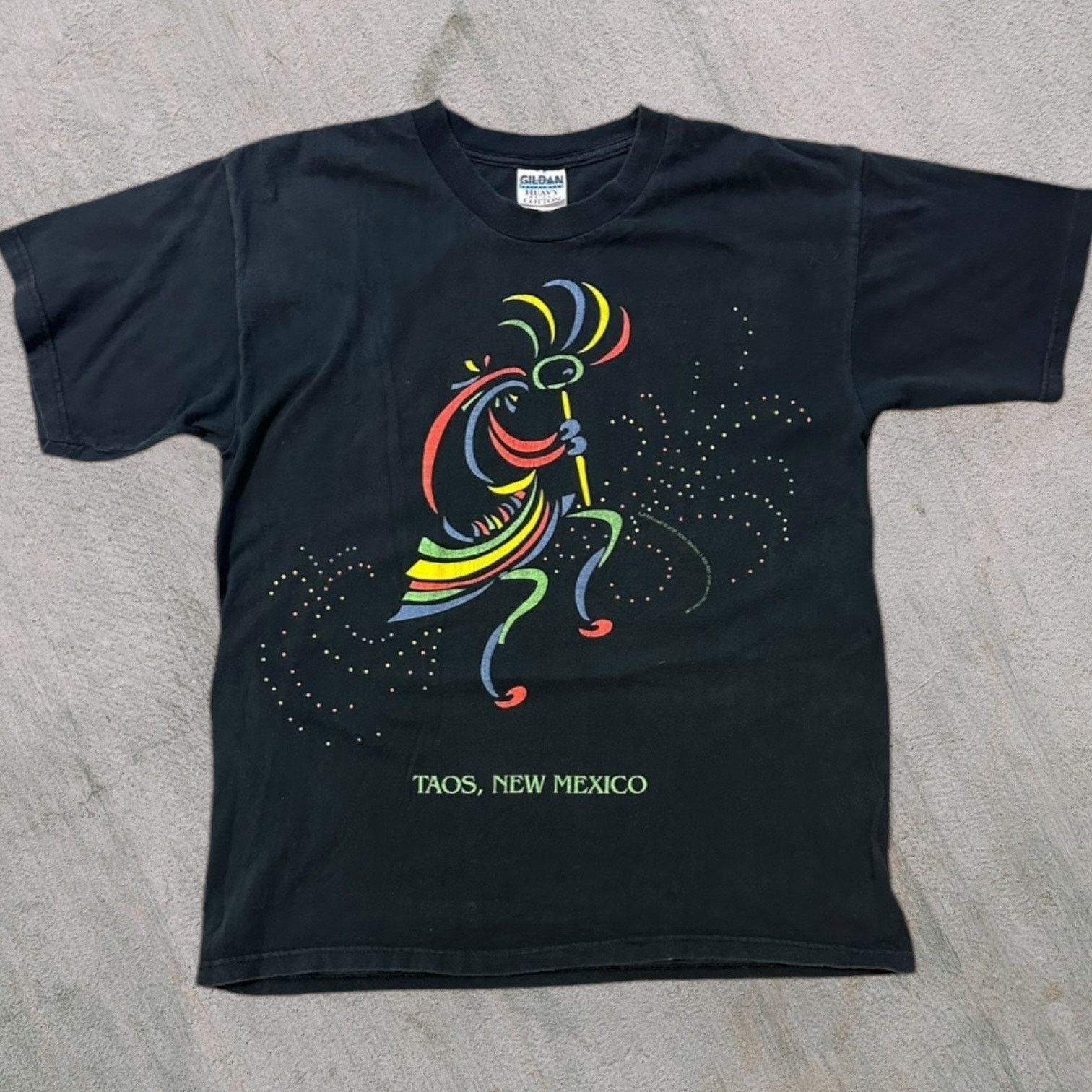 Gildan Taos New Mexico vintage tee Size US L / EU 52-54 / 3 - 1 Thumbnail