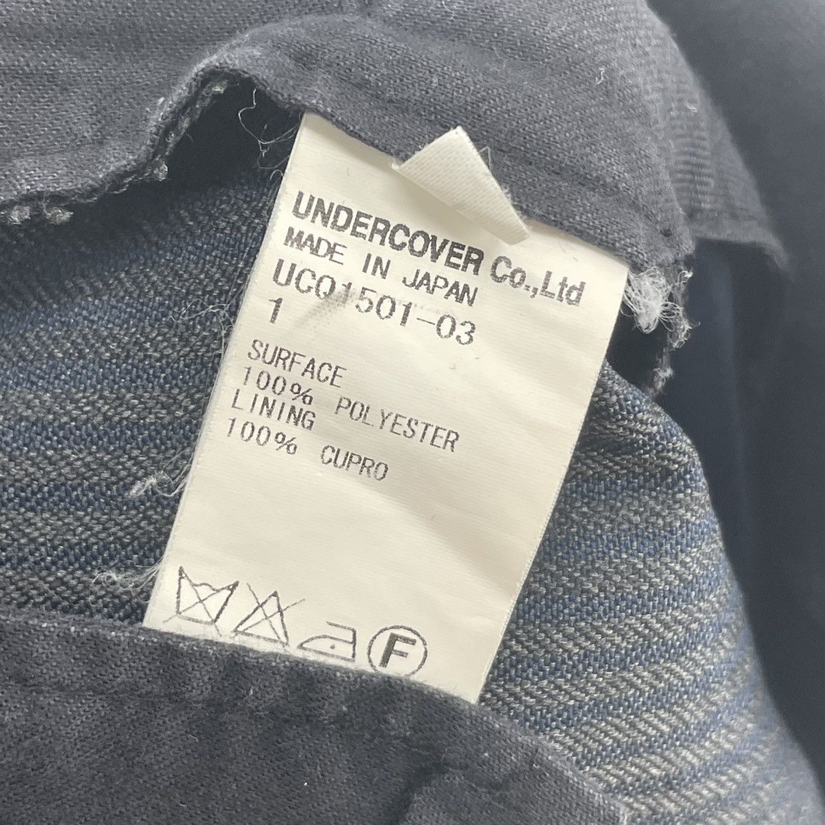 Undercover Undercover Heart And Spade Striped Trouser Size 29" - 4 Thumbnail