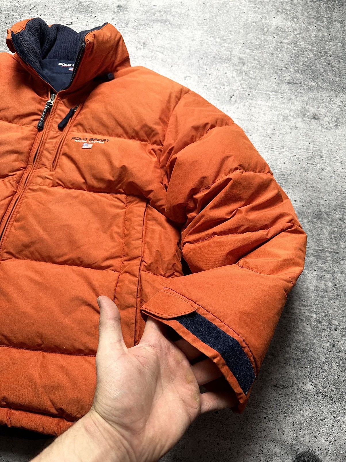 Polo Ralph Lauren Vintage Polo Sport Ralph Lauren 700 Cold Down Puffer Jacket Size US L / EU 52-54 / 3 - 5 Thumbnail