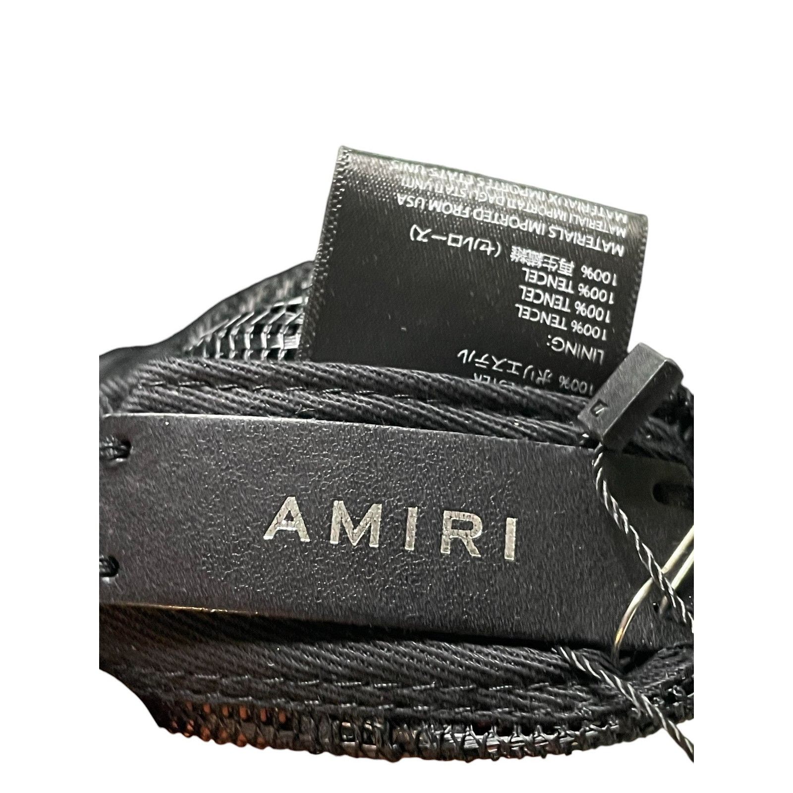 Amiri Amiri 'Core Logo' Black & Yellow Trucker Cap Size ONE SIZE - 2 Thumbnail