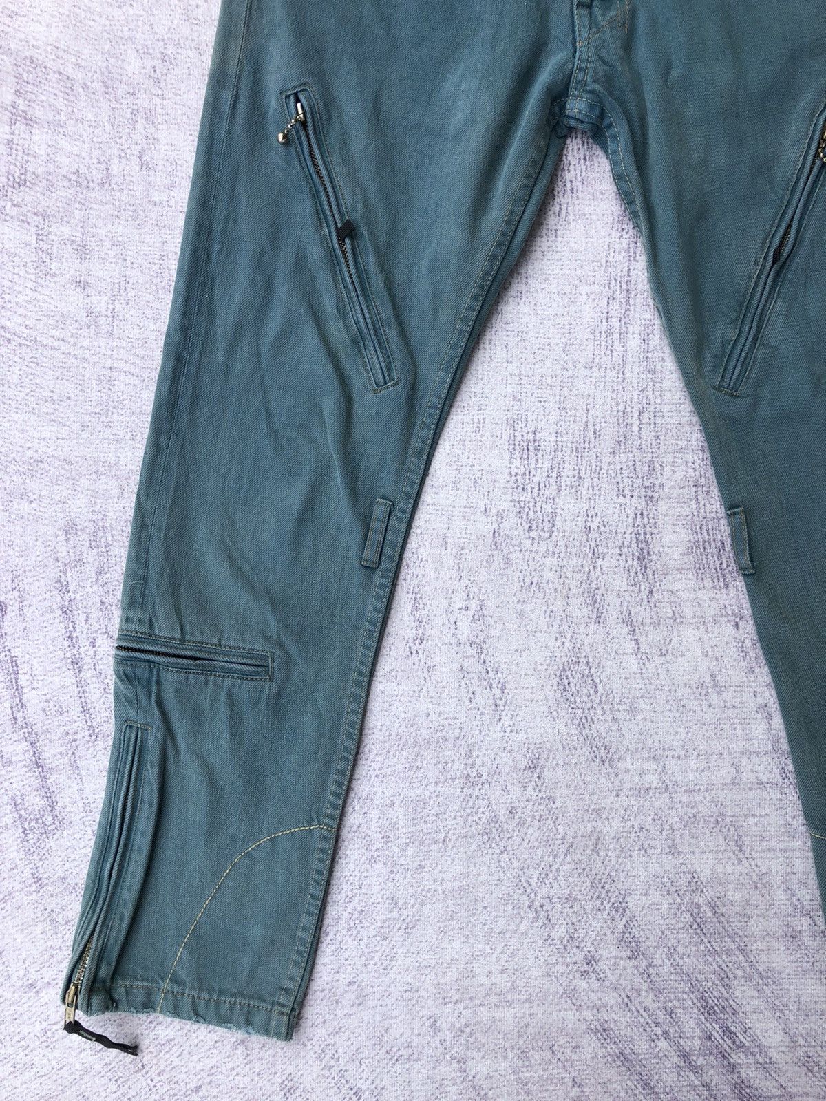 Japanese Brand Vintage Pants Very Rare Zipper Design Size US 30 / EU 46 - 5 Thumbnail