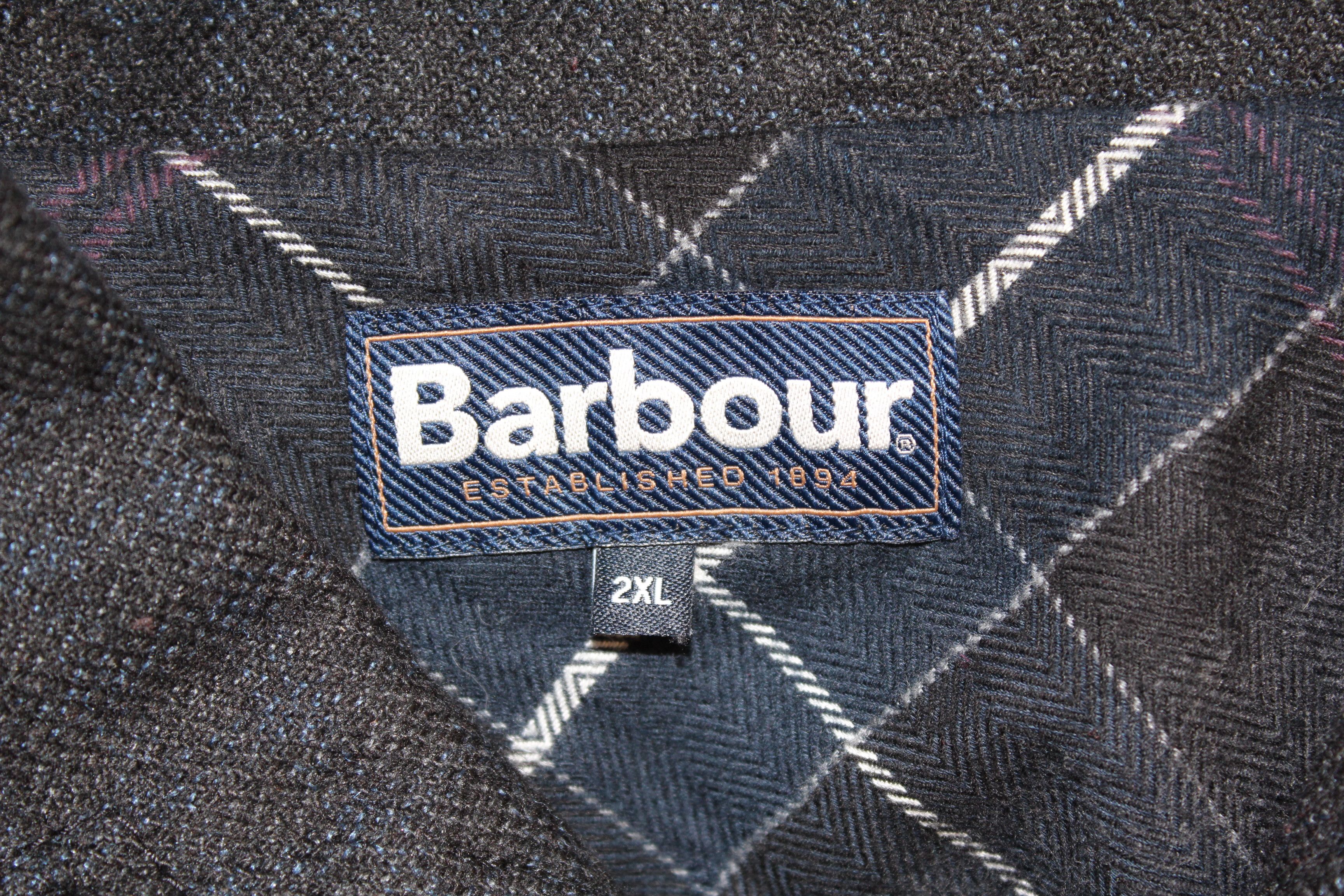 Barbour BARBOUR Wool Coat Jacket Size US XXL / EU 58 / 5 - 9 Thumbnail