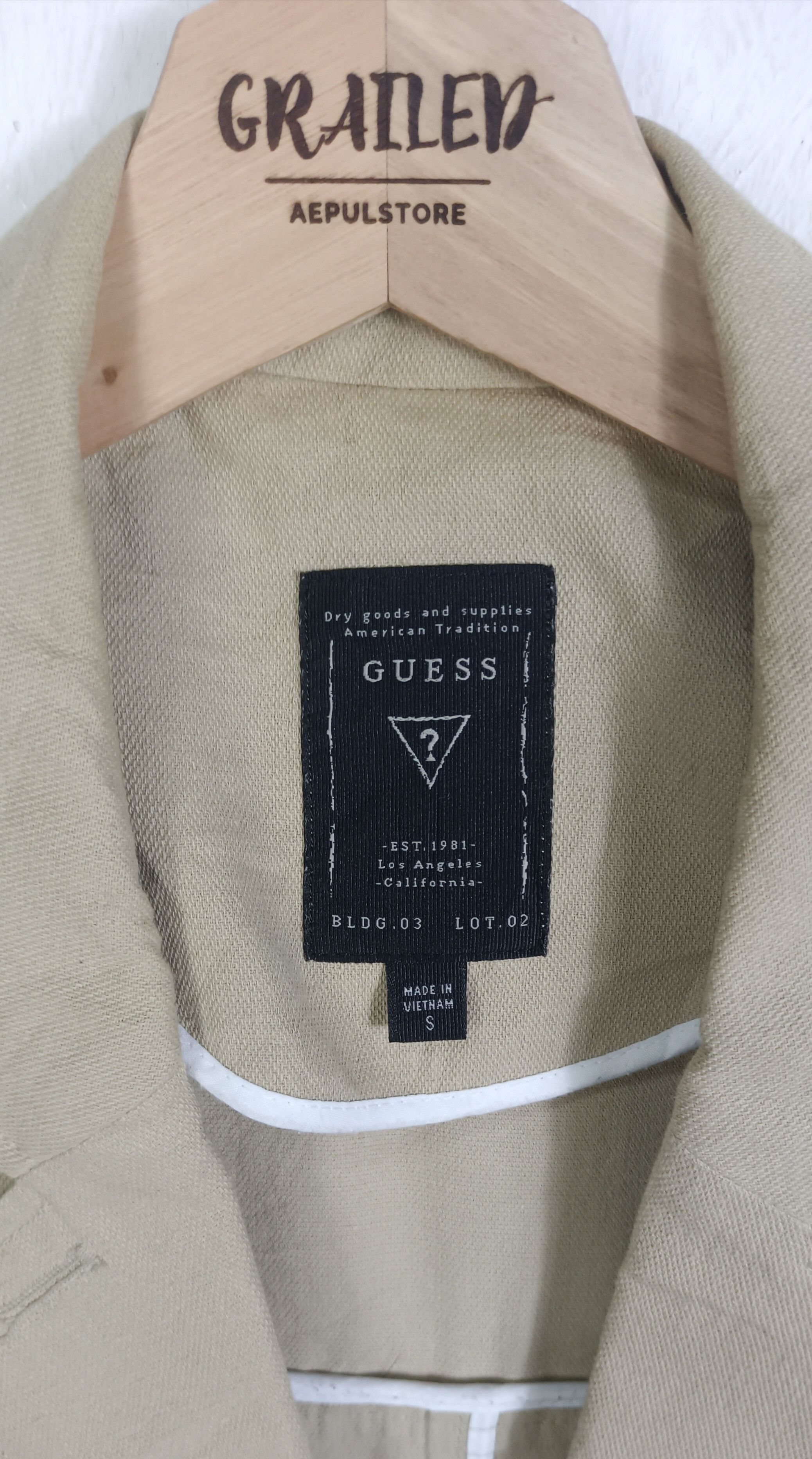Guess Guess American Denim Trench Coat Size L / US 10 / IT 46 - 8 Thumbnail