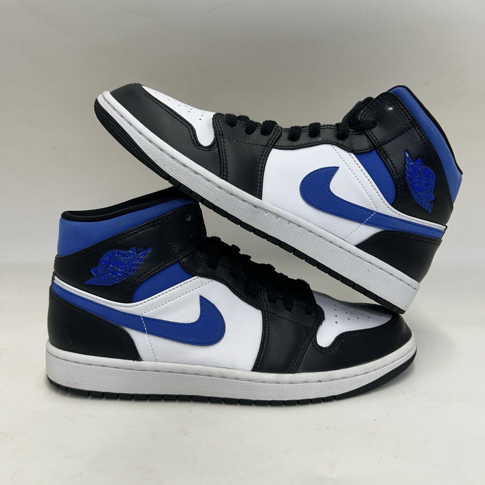 Jordan Brand Nike Air Jordan 1 Mid Retro “Racer Blue White Black” Size US 10.5 / EU 43-44 - 1 Thumbnail