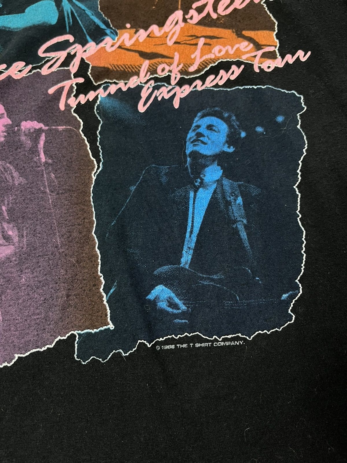 Band Tees × Vintage ➕ 1986 Vintage Bruce Springsteen tunnel of love tour tee Size US M / EU 48-50 / 2 - 3 Thumbnail