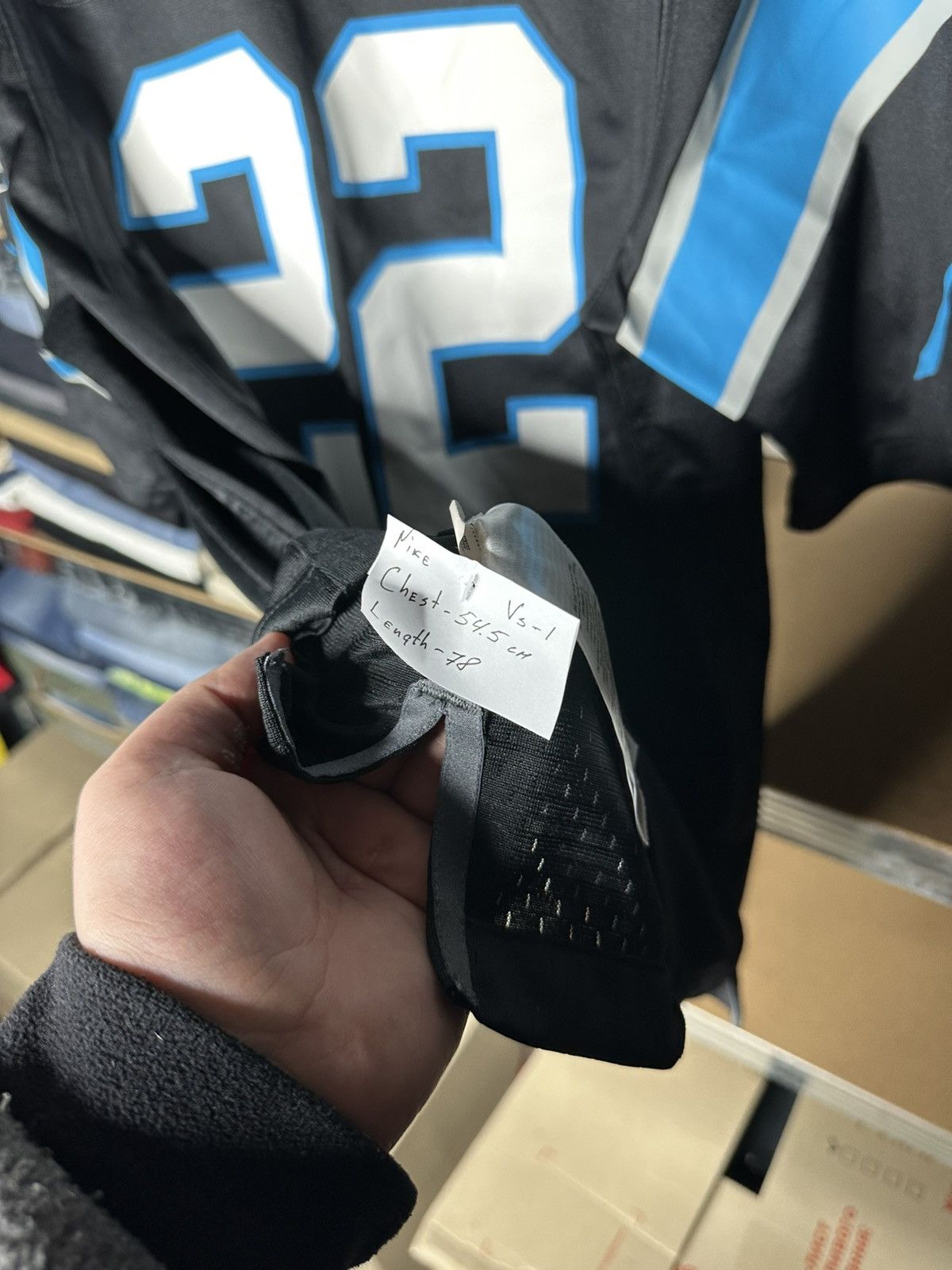 Nike Carolina Panthers NFL Shirt Jersey Nike Christian McCaffrey Size US M / EU 48-50 / 2 - 6 Thumbnail