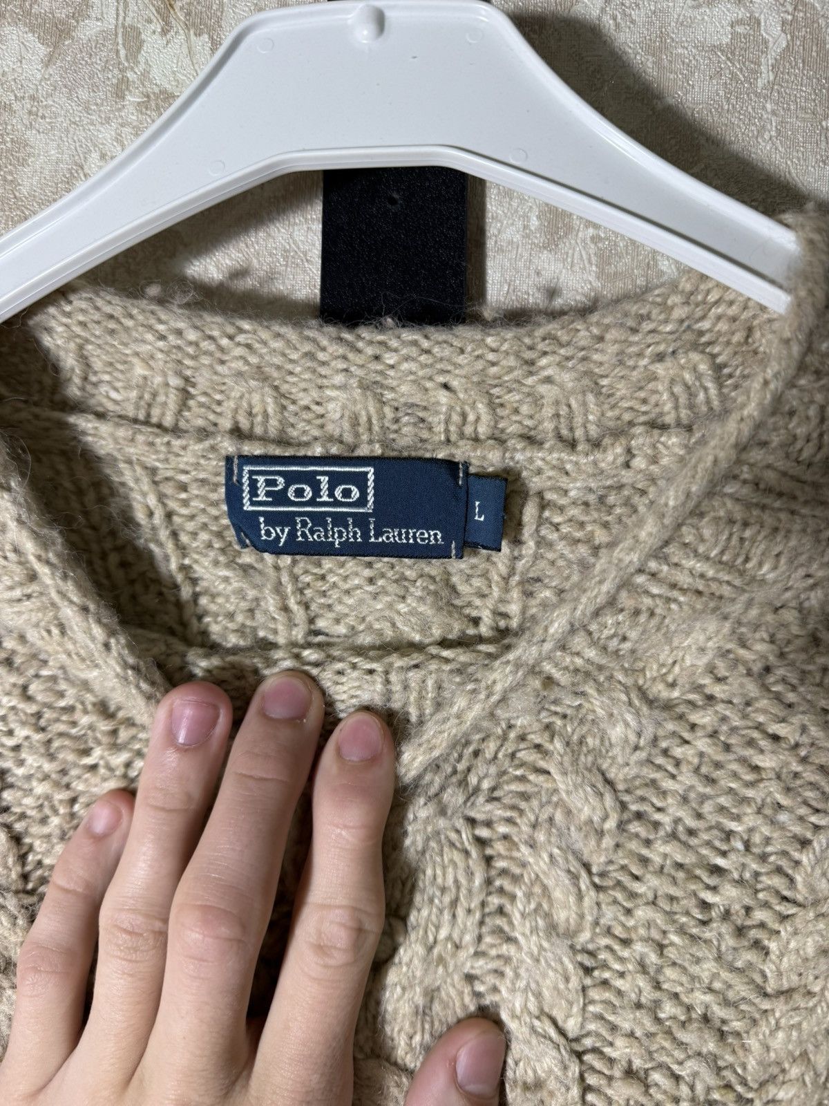 Polo Ralph Lauren × Vintage Wool Polo Ralph Lauren Vintage Man Size US L / EU 52-54 / 3 - 4 Thumbnail