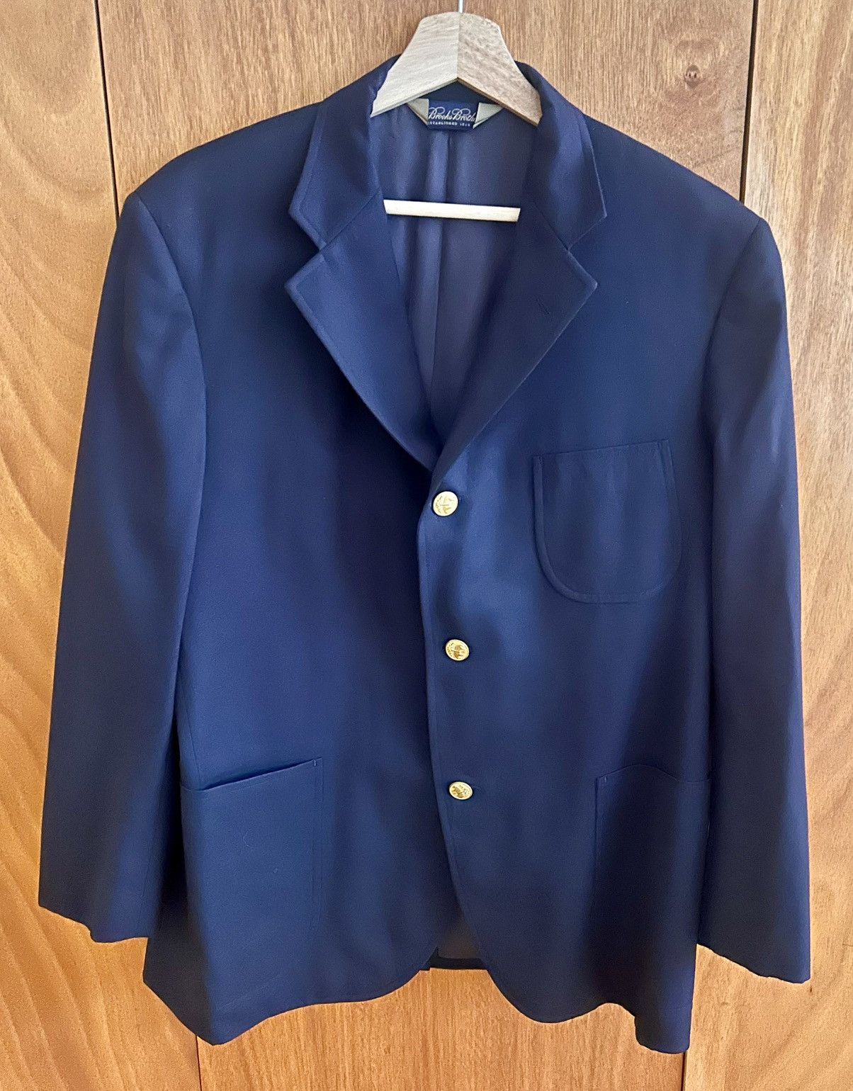 Brooks Brothers Brooks Brothers Custom Ivy Blazer – Gold Buttons – Size M Size 40S - 2 Thumbnail