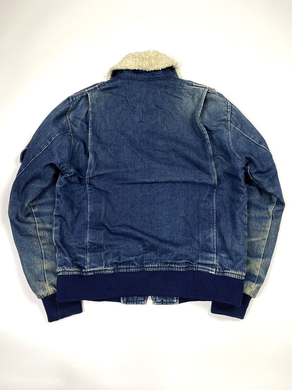 Japanese Brand × Levi's × Levi's Vintage Clothing levis sherpa jacket septine bomber Size US M / EU 48-50 / 2 - 14 Thumbnail