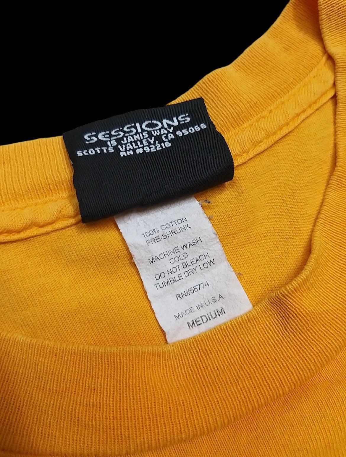 Sessions RARE💥VINTAGE 90s SESSIONS SKATEBOARD T SHIRT. Size US M / EU 48-50 / 2 - 7 Thumbnail