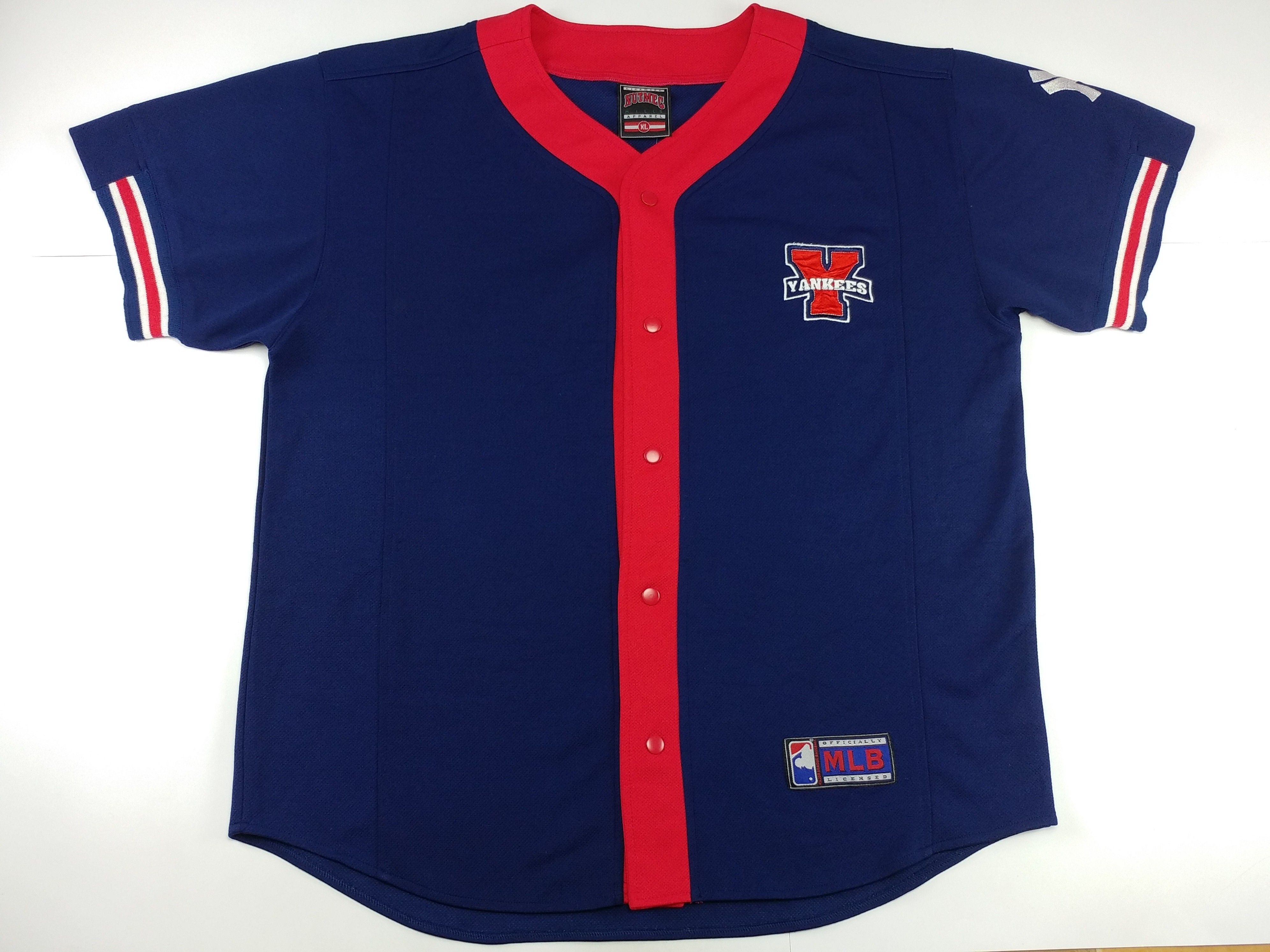 MLB MLB New York Yankees jersey, vintage baseball t-shirt 90s XL Size US XL / EU 56 / 4 - 2 Thumbnail