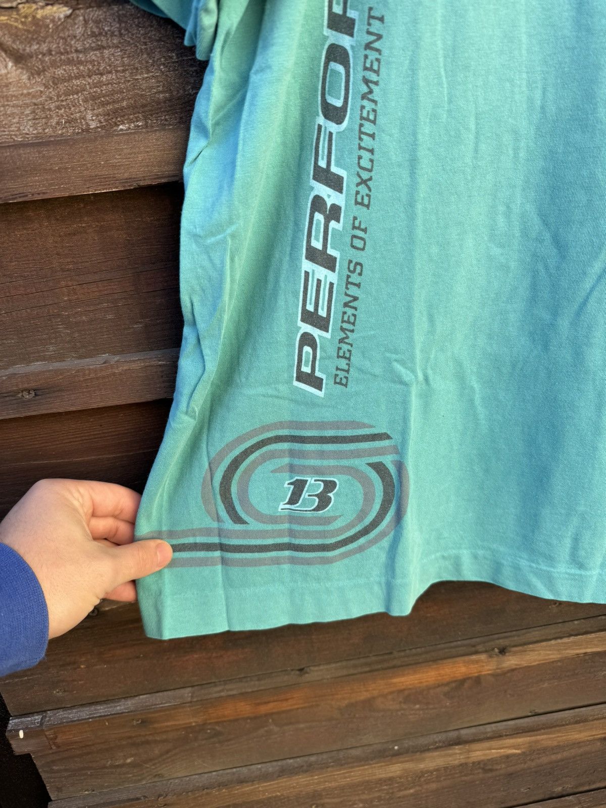 Boneville 90’s Boneville performa Vintage 80’s t-shirt tee rare CP Size US L / EU 52-54 / 3 - 3 Thumbnail