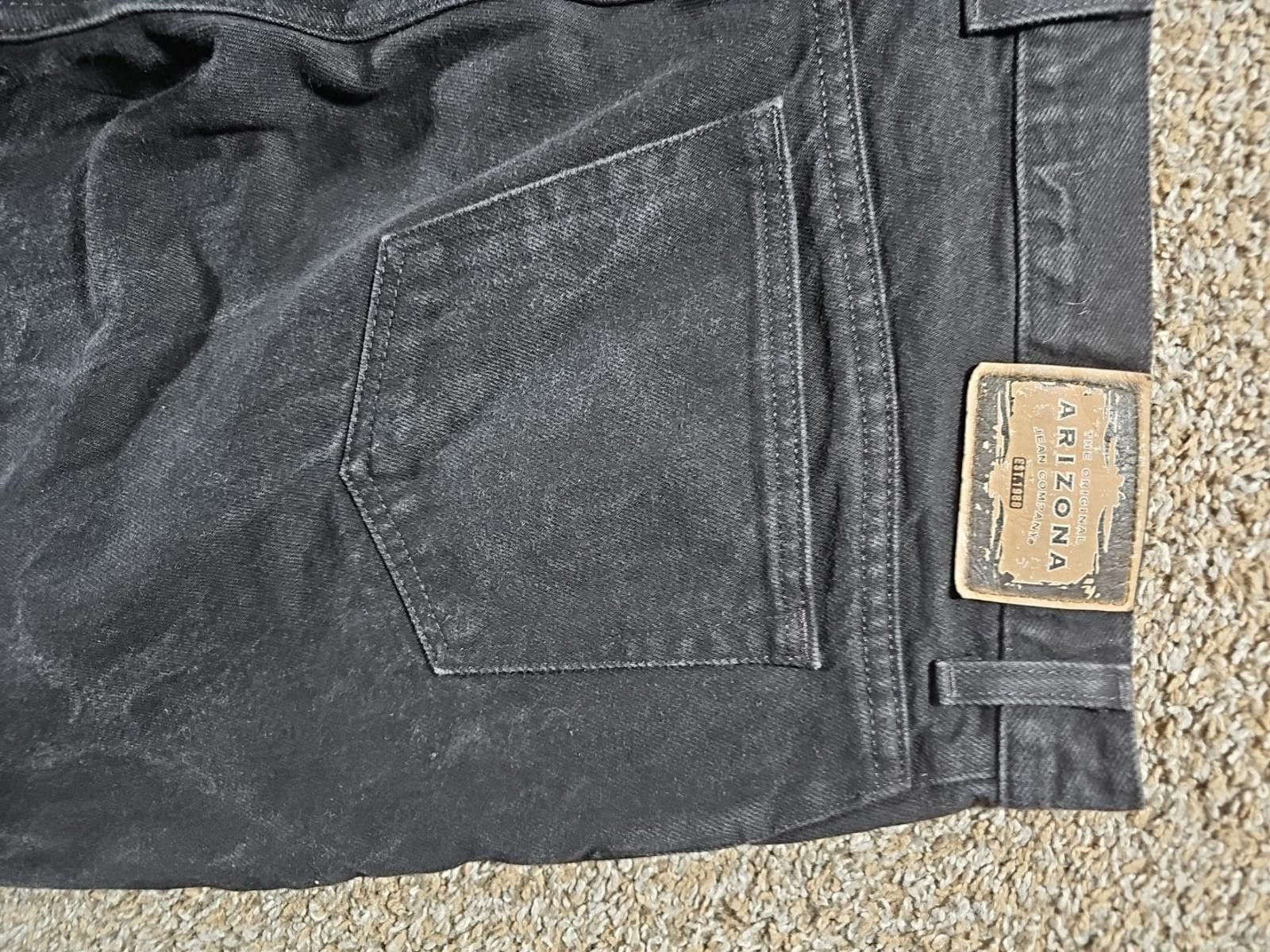 Arizona Jean Co. Arizona Jeans Relaxed Fit Black 42x34 Size US 42 / EU 58 - 7 Thumbnail