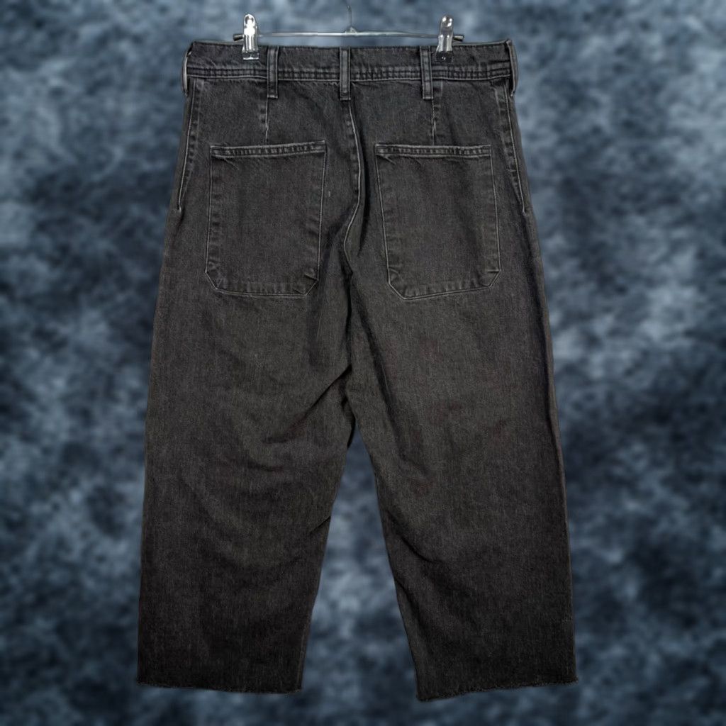 Lucky Brand Lucky Brand Jeans Women Wide-Leg High Rise Black Denim 12 / 31 5-Pocket Bohemian Style Vintage No? Size 34" / US 12 / IT 48 - 1 Thumbnail