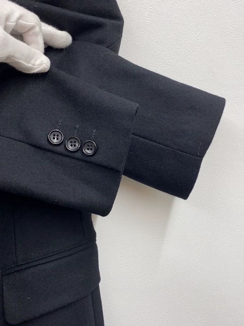 Comme des Garcons Comme Des Garcons Black Retro Big Collar Blazer Size XS / US 0-2 / IT 36-38 - 6 Thumbnail