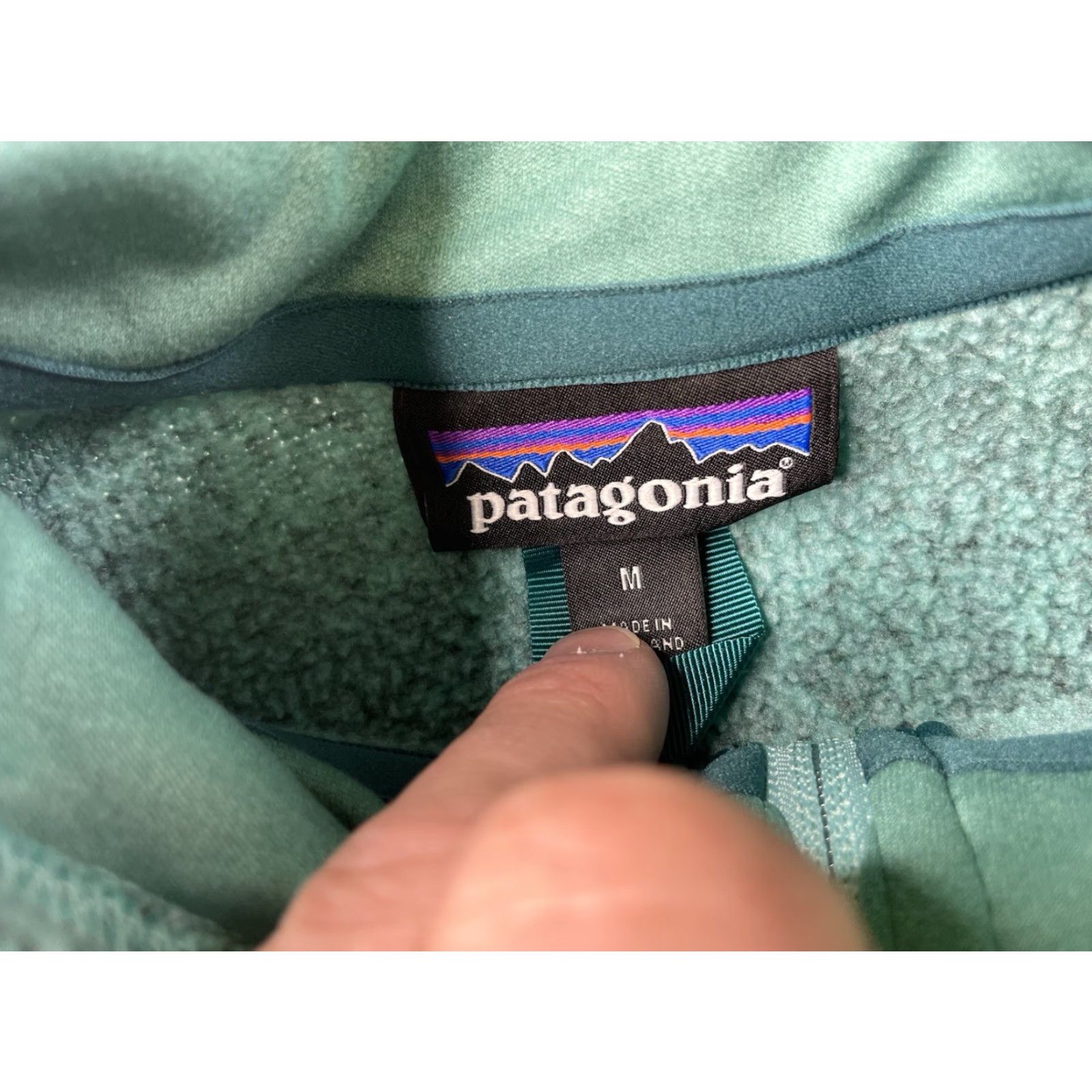 Patagonia Patagonia Better Sweater Fleece Jacket Women Medium Green 1/4 Zip 25617 Pullover Size M / US 6-8 / IT 42-44 - 3 Thumbnail
