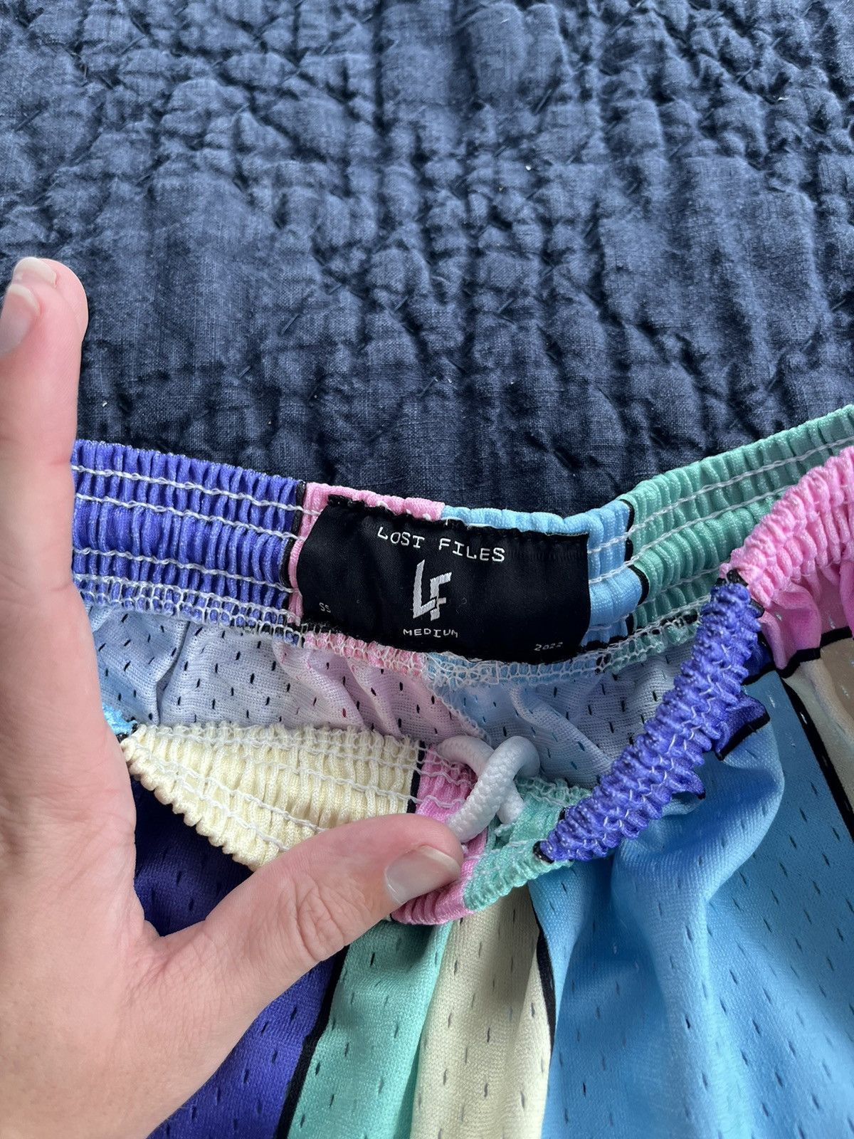 Designer × Lost Enterprises [Medium] Lost Files Colorblock Shorts Size US 32 / EU 48 - 3 Thumbnail