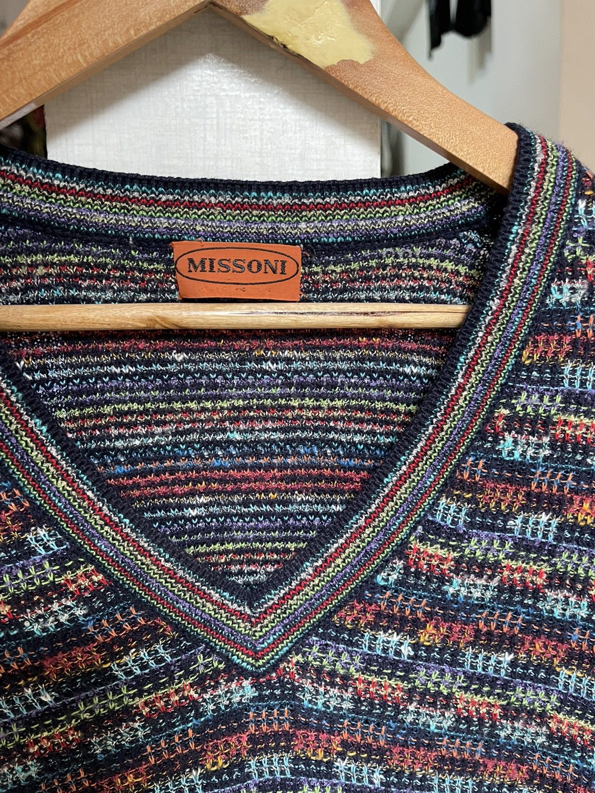 Missoni Vintage Missoni Sweater Size US L / EU 52-54 / 3 - 3 Thumbnail