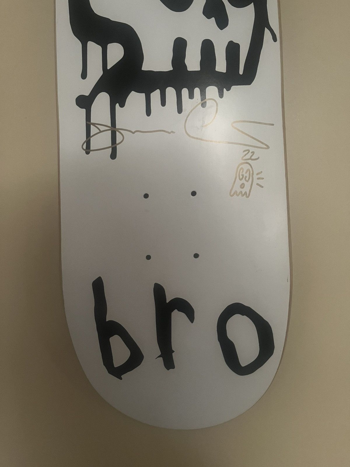 Other Skull Gucci Ghost Skateboard Deck by Trouble Andrew Size ONE SIZE - 2 Thumbnail
