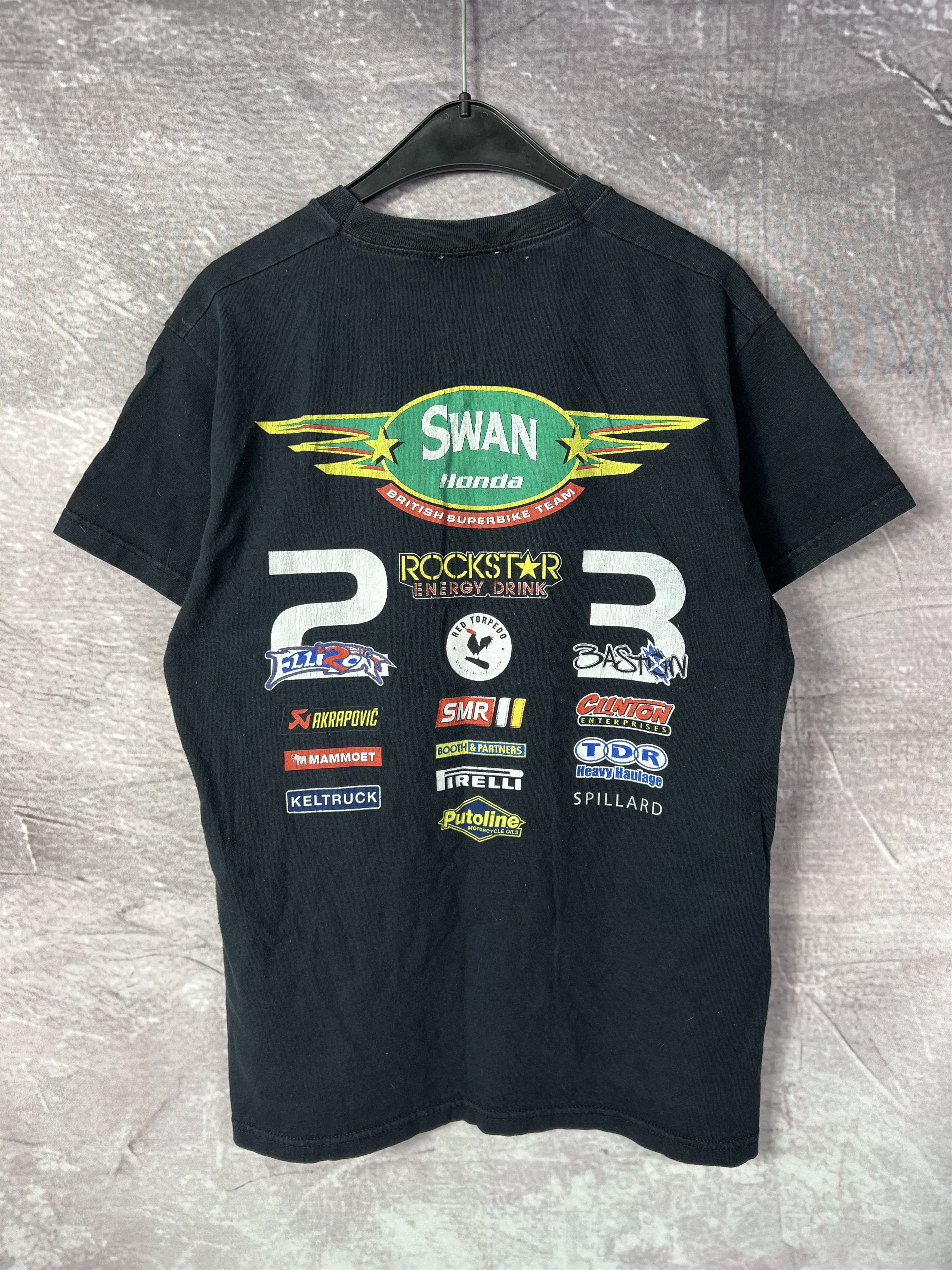 Honda Honda Swan Official Licensed Heavy cotton T-shirt Size US M / EU 48-50 / 2 - 2 Thumbnail