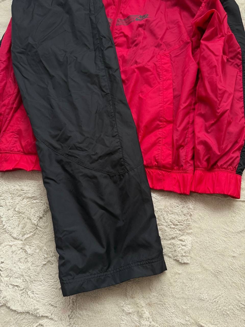Nike Vintage Rare 90s Nylon Retro Track Suit Nike Size US L / EU 52-54 / 3 - 3 Thumbnail