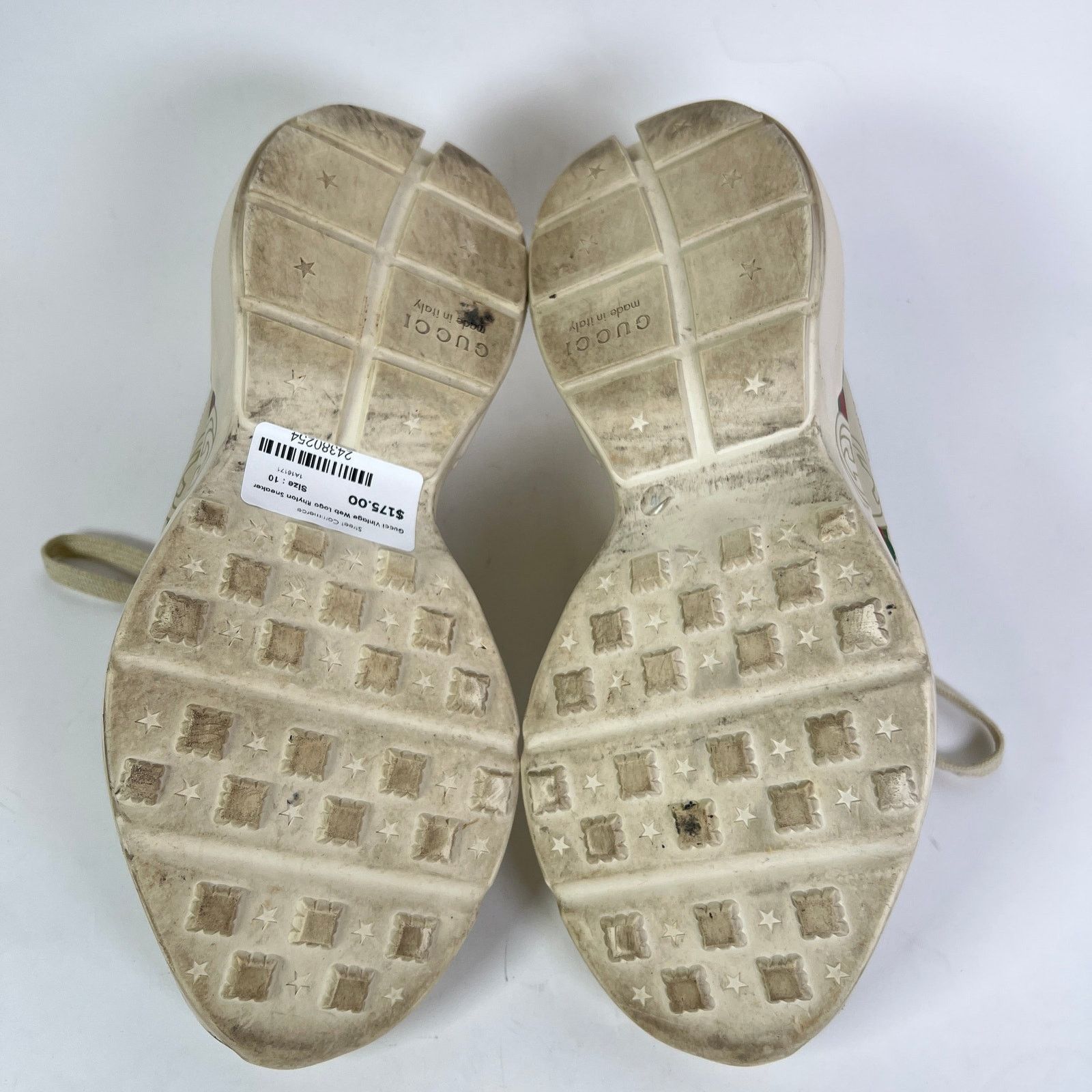 Gucci Gucci Vintage Web Logo Rhyton Sneaker Size US 10 / EU 43 - 8 Thumbnail
