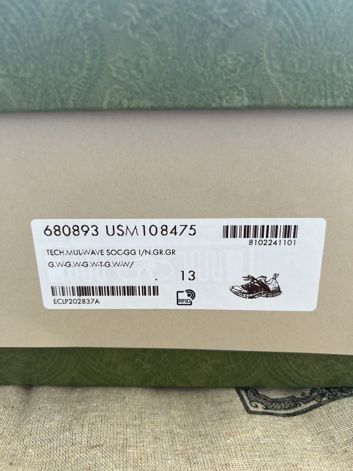 Gucci Gucci Interlocking G Running Sneaker Size 13.5 US Men’s NEW Size US 13 / EU 46 - 3 Thumbnail