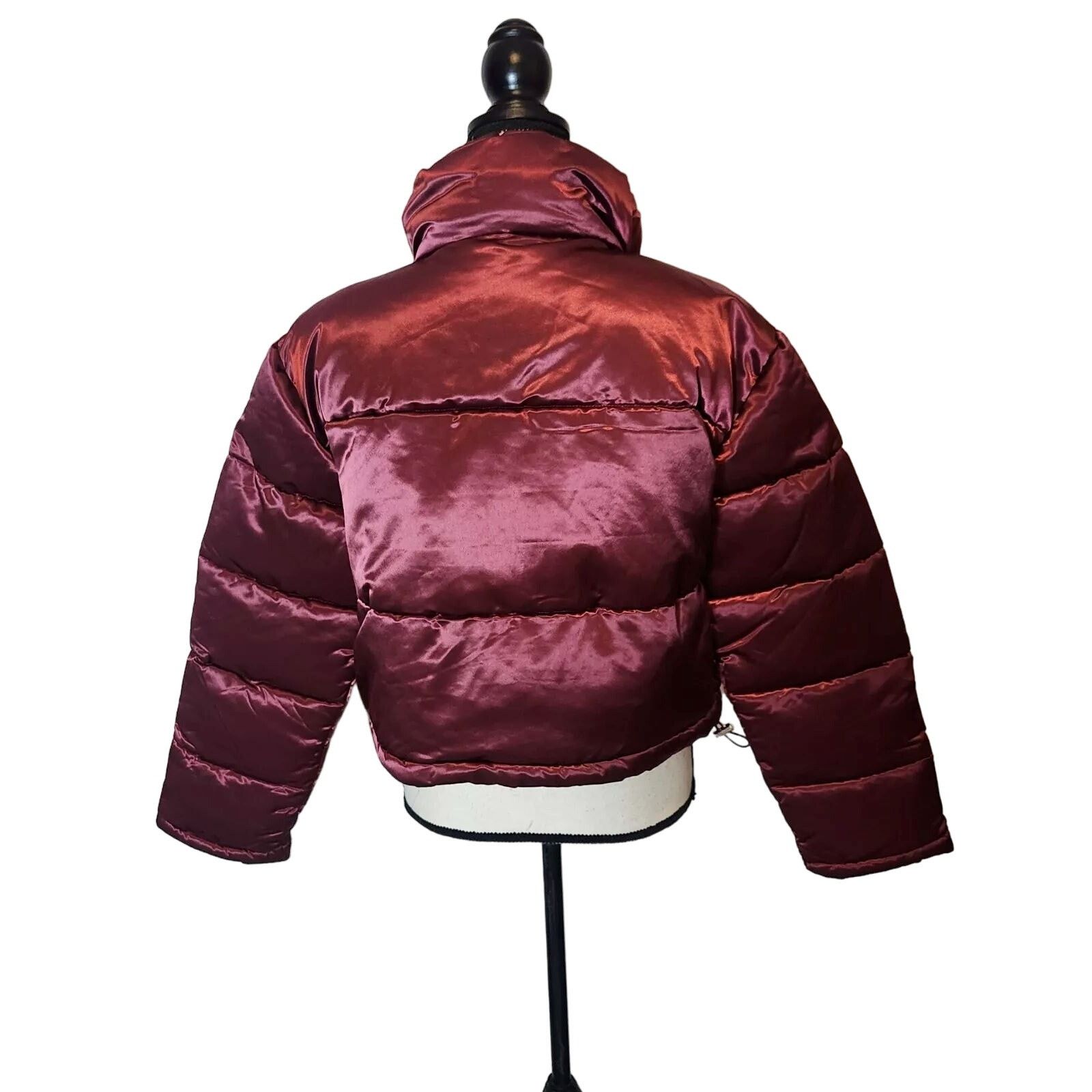 7 For All Mankind 7 FOR ALL MANKIND | US L (12-14) | Cropped Puffer Jacket NEW Size L / US 10 / IT 46 - 2 Thumbnail