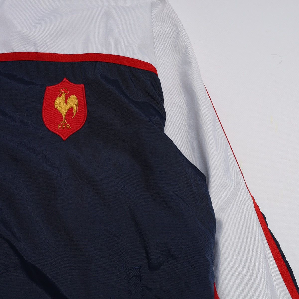 Nike Nike Vintage France Team Soccer Football Jacket Track Top Size US XL / EU 56 / 4 - 8 Thumbnail