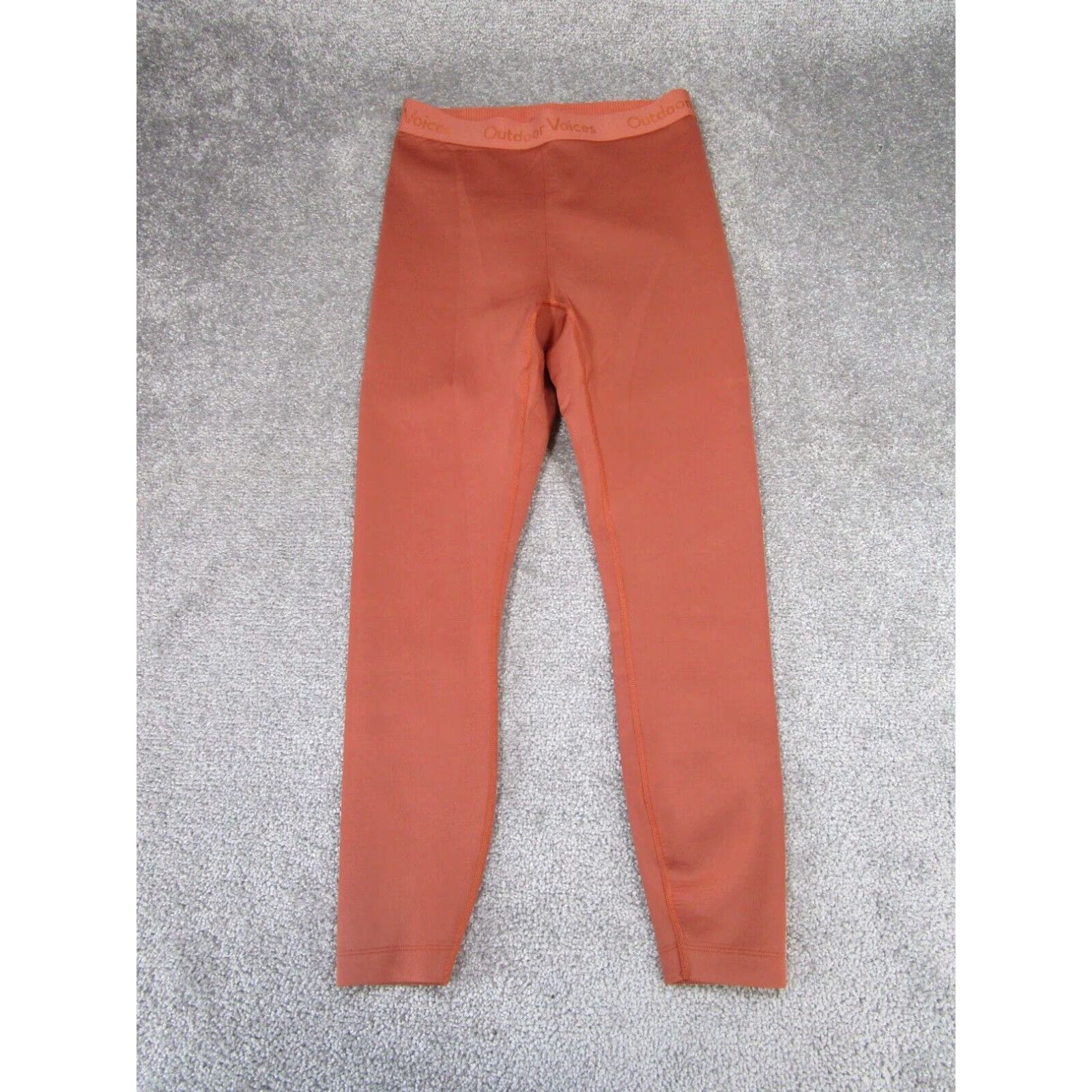 Outdoor Voices Outdoor Voices Womens Medium Dark Coral Leggings Size 32" / US 10 / IT 46 - 1 Thumbnail