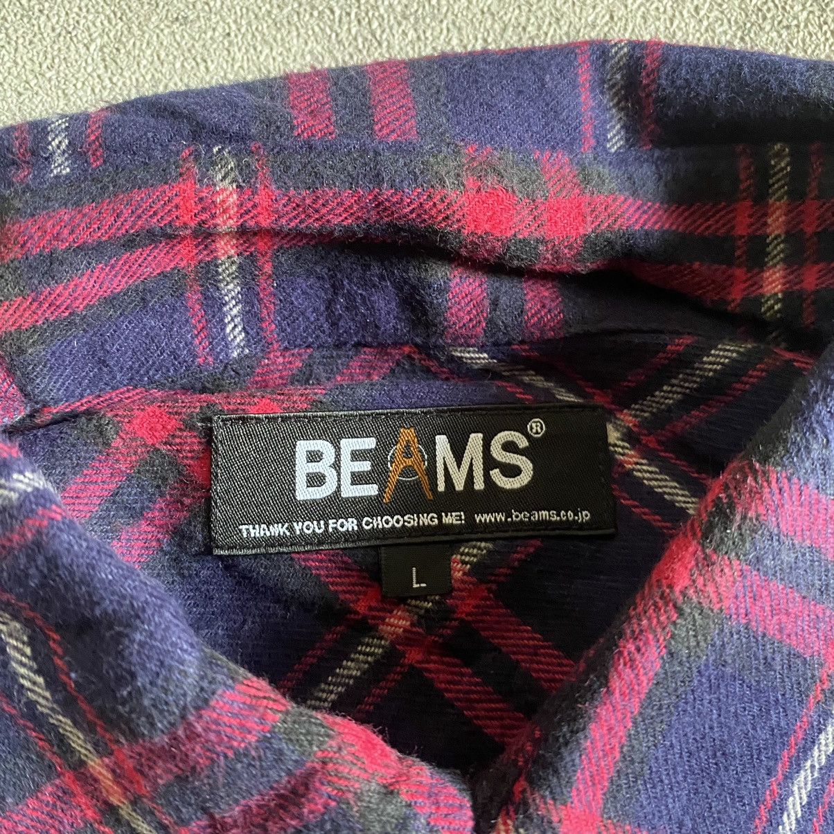 Beams Japan Beams Vintage Plaid Shirt Size US M / EU 48-50 / 2 - 3 Thumbnail