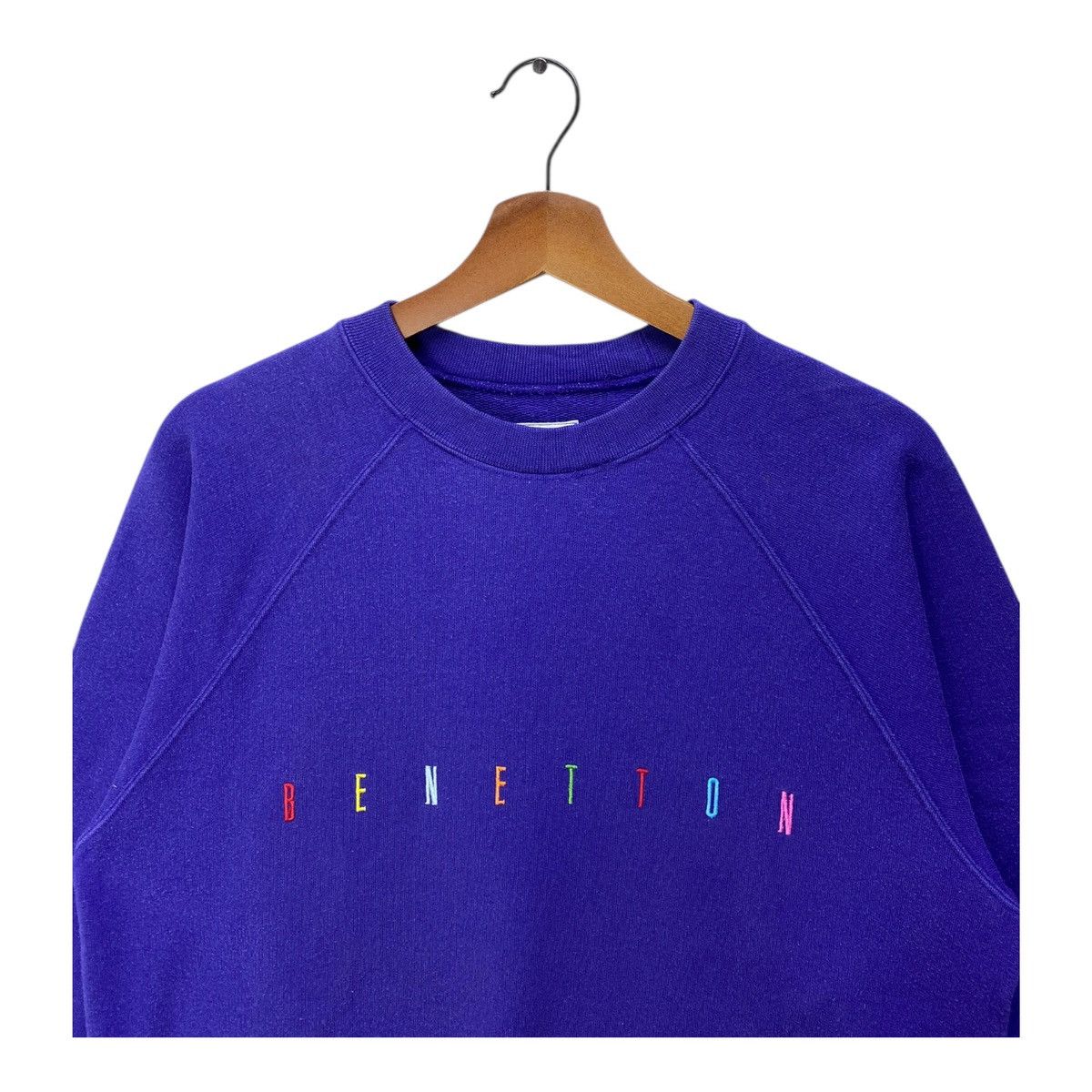United Colors Of Benetton United Colour Of Benetton Sweatshirt Spellout Size 46 Size US S / EU 44-46 / 1 - 2 Thumbnail