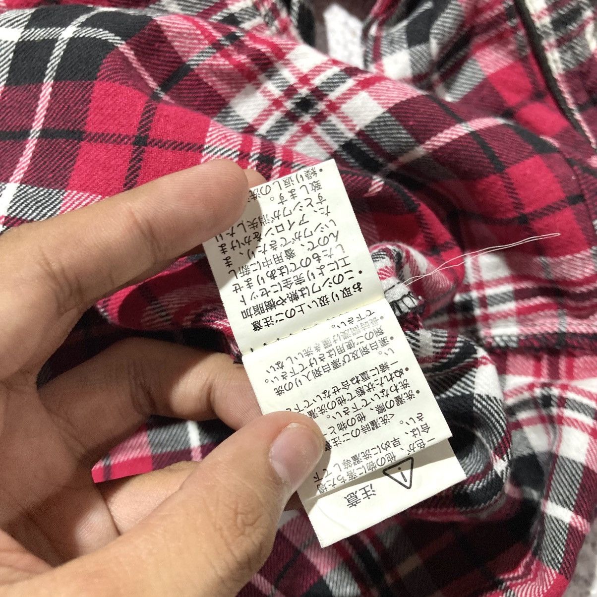 In The Attic 2000s In The Attic Plaid Flanel Button Shirt Punk Lgb Style Size US M / EU 48-50 / 2 - 19 Thumbnail