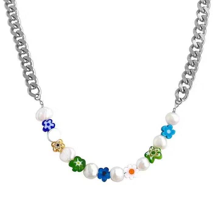 Jewelry × Vintage Beaded Charm Necklace Size ONE SIZE - 2 Thumbnail