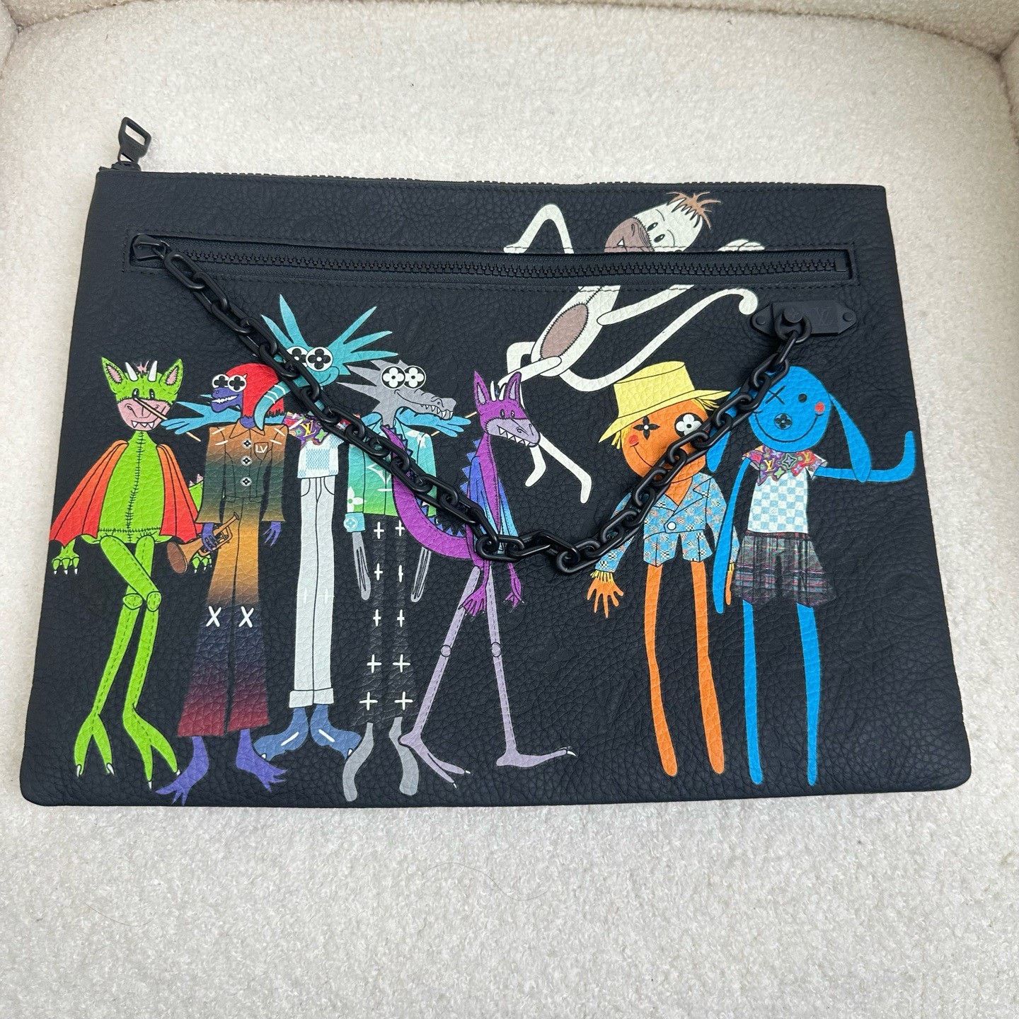 Louis Vuitton Louis Vuitton 21SS Runway Graffiti Clutch Size ONE SIZE - 1 Thumbnail