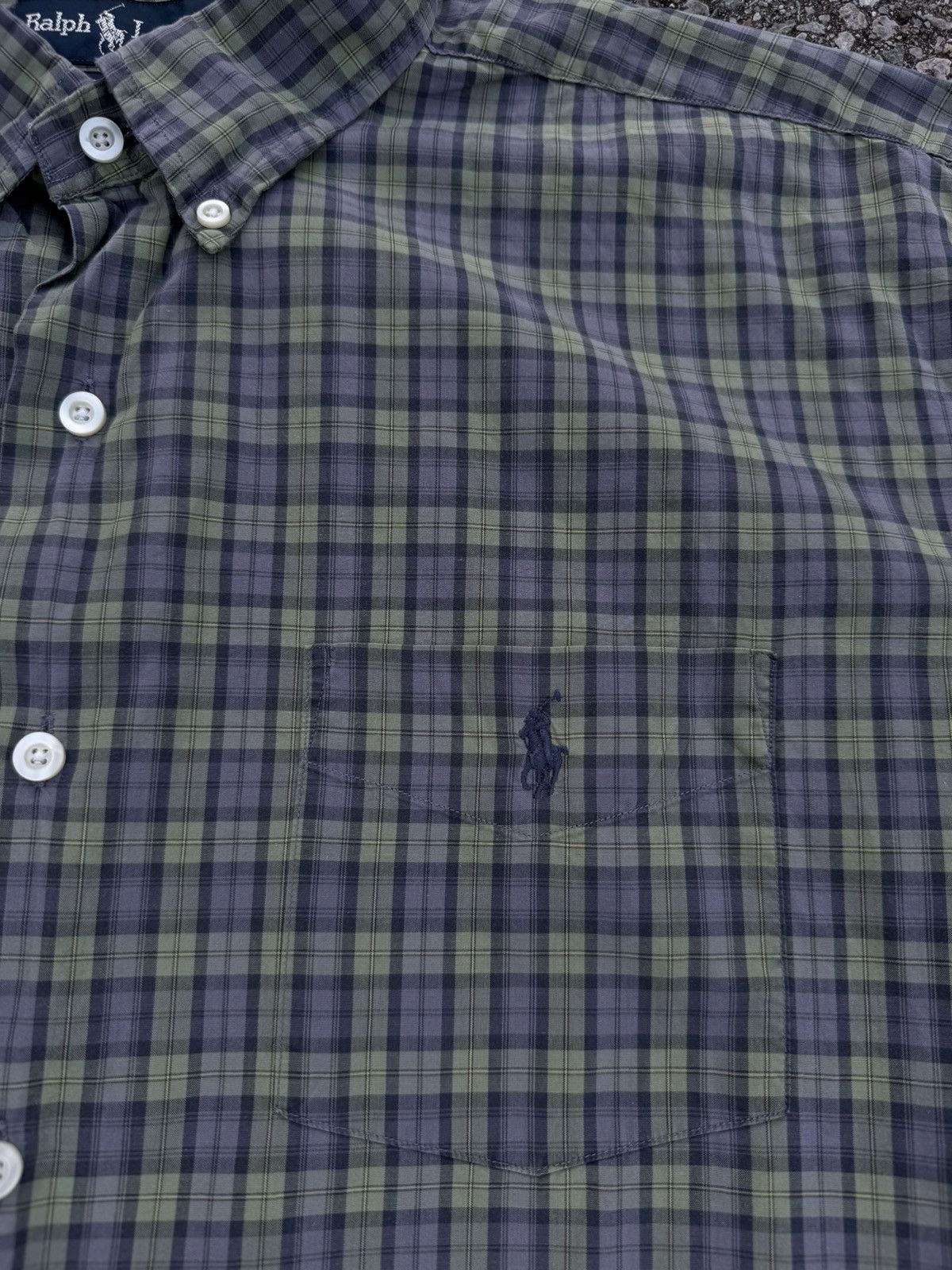 Polo Ralph Lauren × Vintage Polo Ralph Lauren shirt vintage 90s pony logo elegance Size US L / EU 52-54 / 3 - 3 Thumbnail
