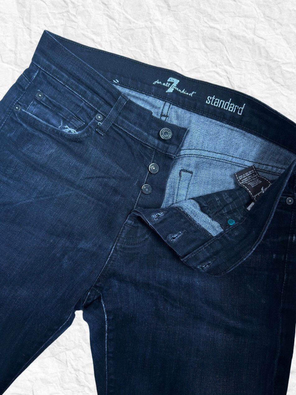 Seven 7 7 For All Mankind Standard Fit Jeans Size US 30 / EU 46 - 3 Thumbnail
