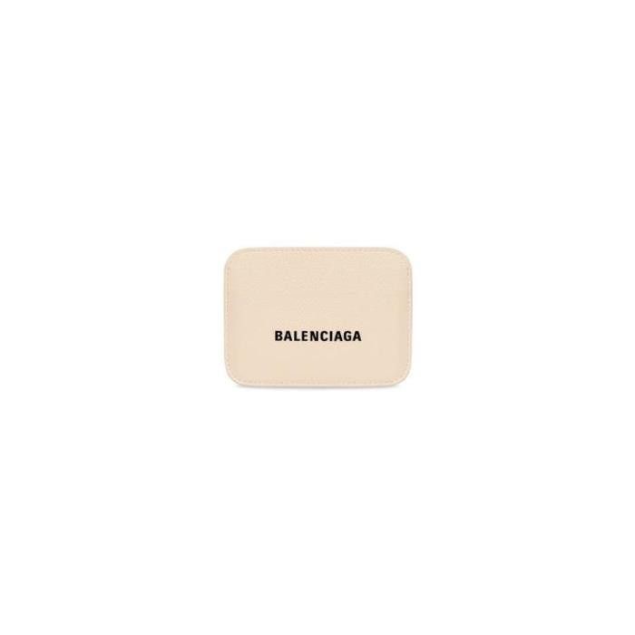 Balenciaga oc11z1125 Size: OS / Cash Card Holder in Beige Size ONE SIZE - 1 Thumbnail