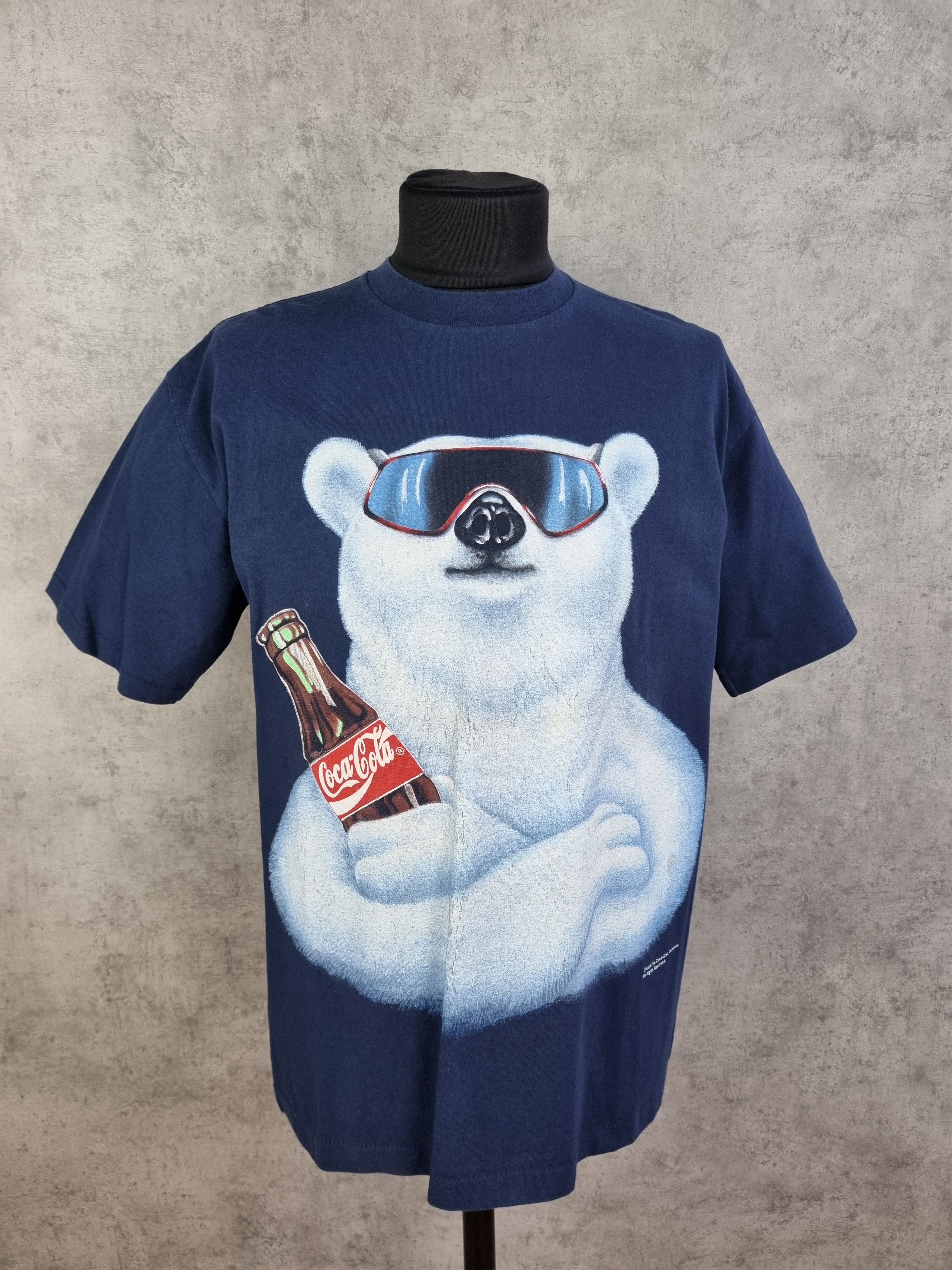 Coca Cola × Vintage Vintage 94s Single Stitch Coca Cola Coke Beer Tee Shirt Size US XL / EU 56 / 4 - 3 Thumbnail