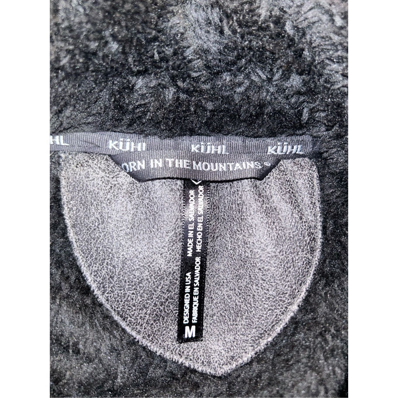 Kuhl KÜHL Flight Vest, Black Fleece With Stowaway Hood Sz M Size M / US 6-8 / IT 42-44 - 5 Thumbnail