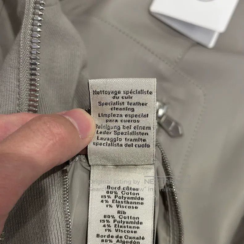 Hermes Hermes Zipped Lambskin Rib - Trim Jacket Leather Jacket Co Size US M / EU 48-50 / 2 - 8 Thumbnail