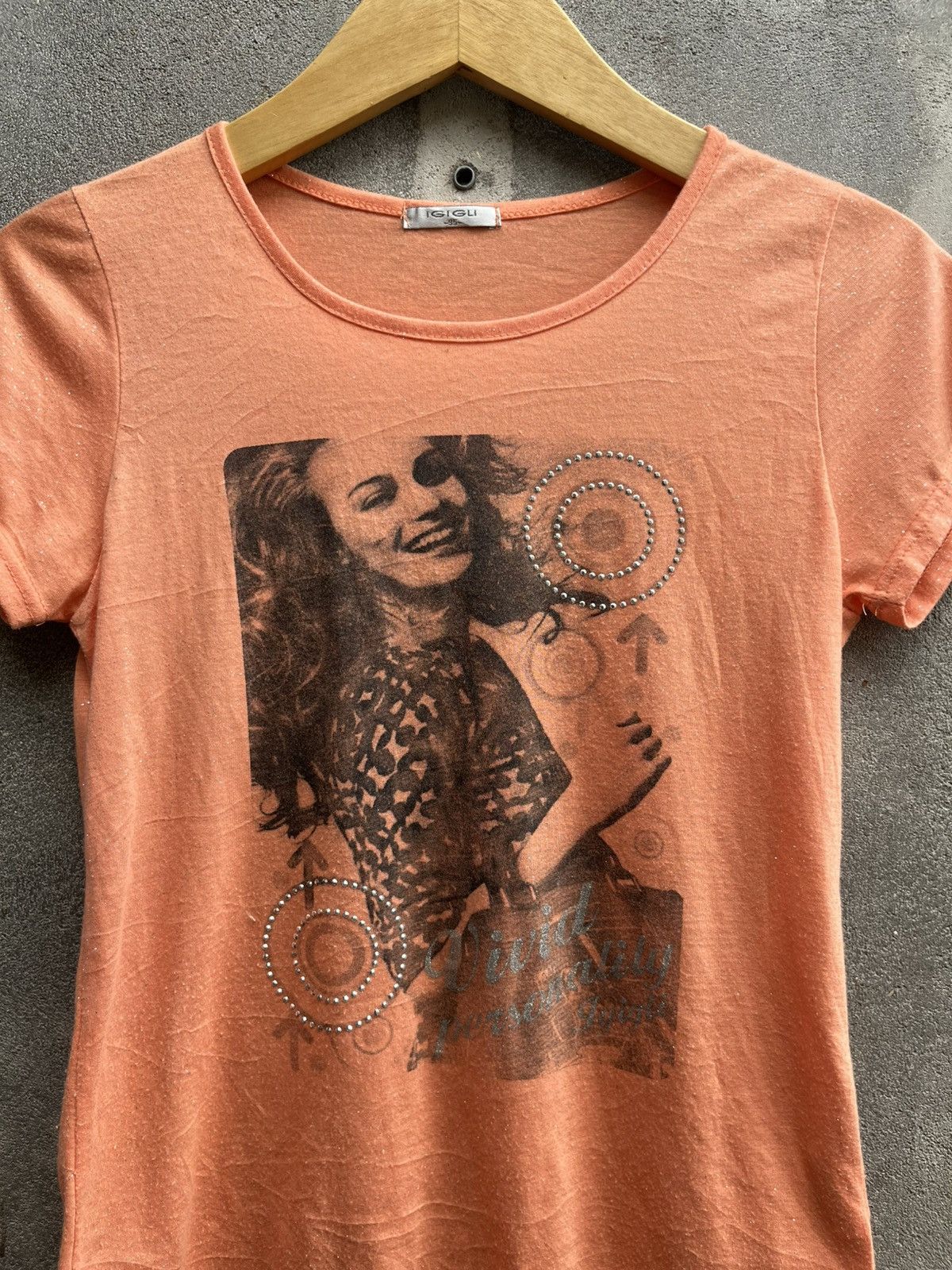 Hysteric Glamour × Playboy IGIGU Glitter Girl Tee – Y2K Graphic Japan Archive Size US XS / EU 42 / 0 - 5 Thumbnail